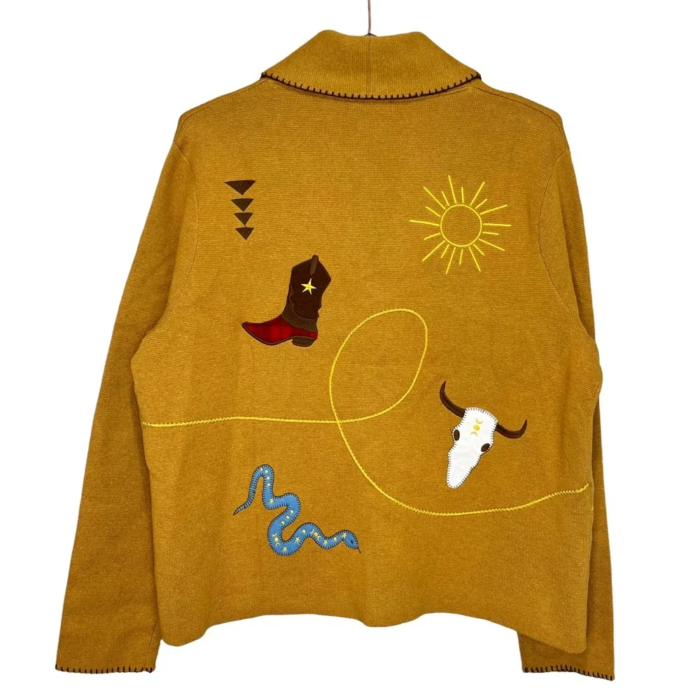 NEW Free People x Pendleton Souvenir Western Cardigan Large - Picture 5 of 10